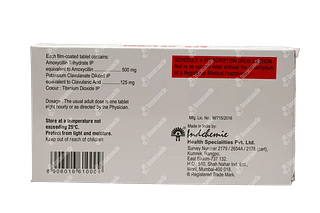 Indclav 500/125 MG Tablet 10