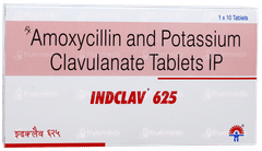 Indclav 625 Tablet 10