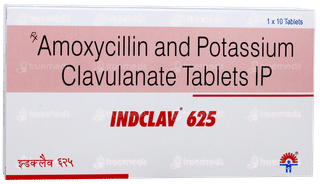 Indclav 625 Tablet 10