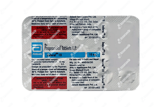 Inderal 10 MG Tablet 15