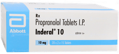 Inderal 10 Tablet 15 Inderal 10 Tablet 15
