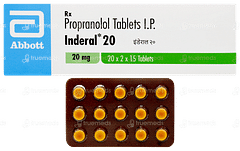 Inderal 20 Tablet 15