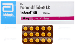 Inderal 40 Tablet 15