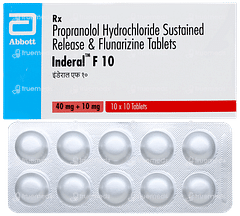 Inderal F 10 Tablet 10