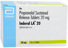 Inderal La 20 Tablet 15