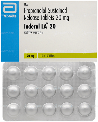 Inderal La 20 Tablet 15