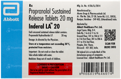 Inderal La 20 Tablet 15 Inderal La 20 Tablet 15