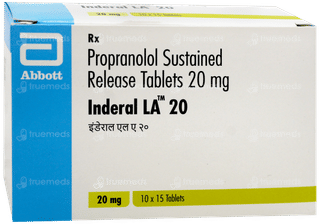 Inderal La 20 Tablet 15