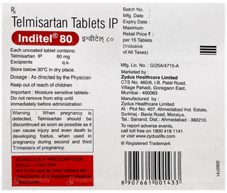 Inditel 80 Tablet 15