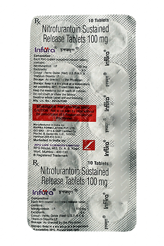 Infura 100 MG Tablet 10