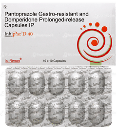 Inhipraz D 40 Capsule 10