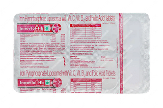 Innovfol Hb 30 Mg/0.75mcg/200mcg Tablet 10