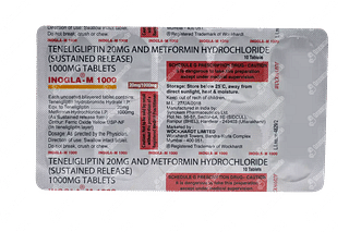 Inogla M 20/1000 MG Tablet Sr 10