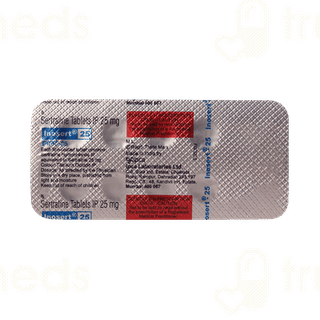 Inosert 25 MG Tablet 10