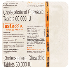 Insta 60K Orange Flavour Chewable Tablet 4 Insta 60K Orange Flavour Chewable Tablet 4