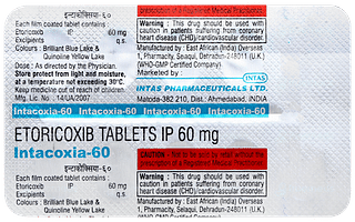 Intacoxia 60 Tablet 10