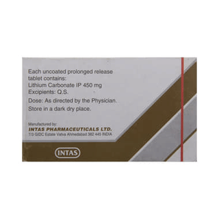 Intalith Cr 450 MG Tablet 10