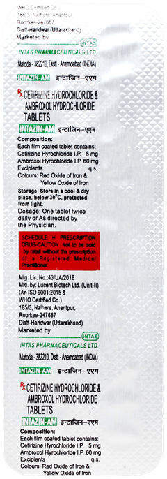 Intazin Am Tablet 10