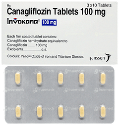 Invokana 100mg Tablet 10