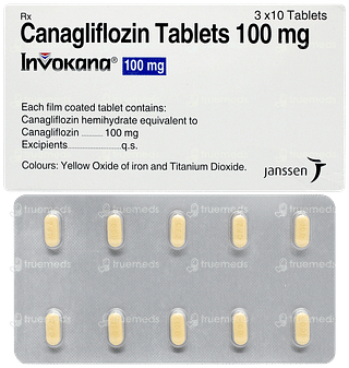 Invokana 100mg Tablet 10