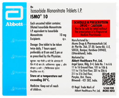 Ismo 10 Tablet 30 Ismo 10 Tablet 30