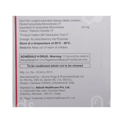 Ismo Retard Tablet 7 Ismo Retard Tablet 7