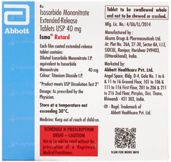 Ismo Retard Tablet 7 Ismo Retard Tablet 7