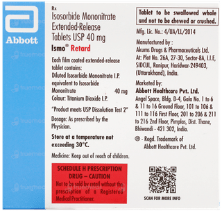Ismo Retard Tablet 7
