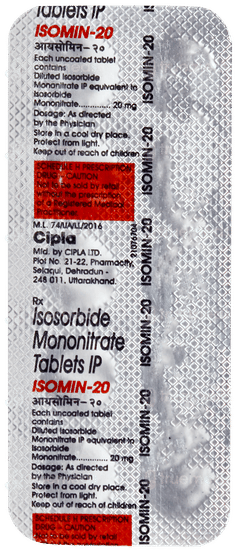 Isomin 20 Tablet 10