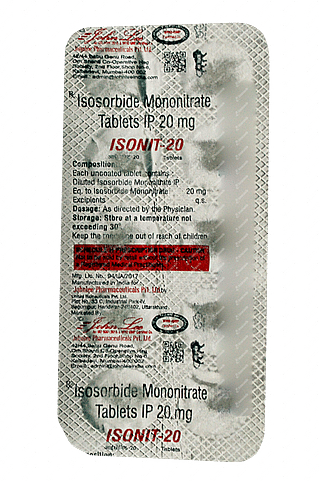 Isonit 20 MG Tablet 10