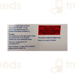 Isordil 10 Tablet 10