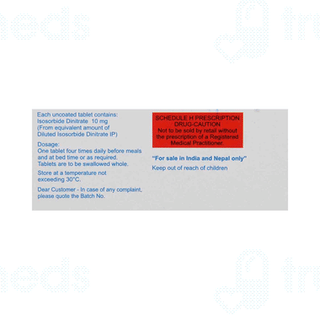 Isordil 10 Tablet 10