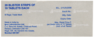 Isordil 10 Tablet 10