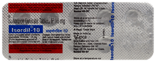 Isordil 10 Tablet 10