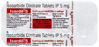 Isordil 5 Tablet 10