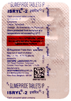 Isryl 2 Tablet 10 Isryl 2 Tablet 10