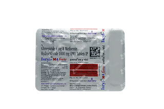 Isryl M Forte 4/1000 MG Tablet Pr 10