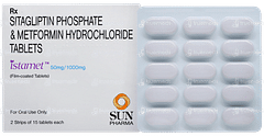 Istamet 50mg/1000mg Tablet 15