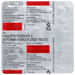 Istamet 50mg/1000mg Tablet 15