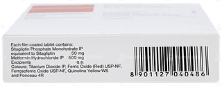 Istamet 50mg/500mg Tablet 15