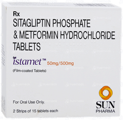 Istamet 50mg/500mg Tablet 15