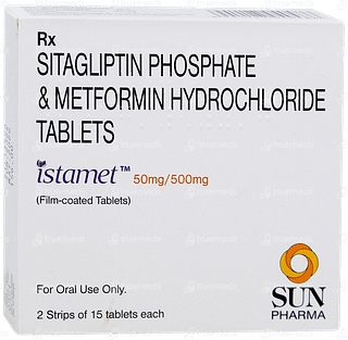 Istamet 50mg/500mg Tablet 15