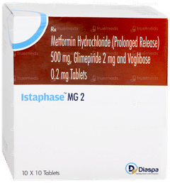 Istaphase MG 2 Tablet 10 Istaphase MG 2 Tablet 10
