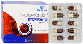 Itragreat 100 Capsule 10