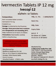 Ivecop 12 Tablet 1 Ivecop 12 Tablet 1