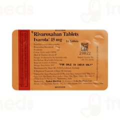 Ixarola 15mg Tablet 14 Ixarola 15mg Tablet 14