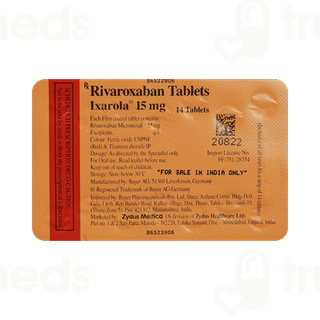 Ixarola 15mg Tablet 14
