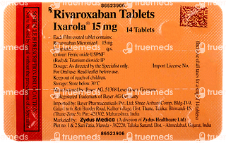 Ixarola 15mg Tablet 14