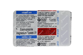 Izra 20 MG Tablet 15