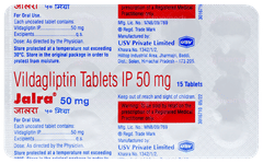 Jalra 50mg Tablet 15 Jalra 50mg Tablet 15